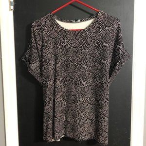 Express Rayon Blend Belted Top